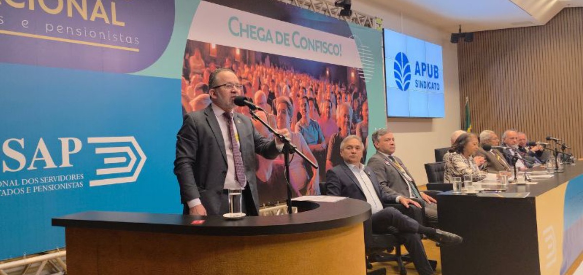Encontro em Brasília destaca luta contra contribuição previdenciária de aposentados e pensionistas do Serviço Público
