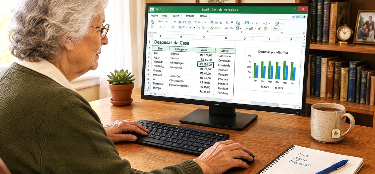 Curso de informática da DS/Rio abre inscrições para duas aulas extras de Excel Básico em novembro